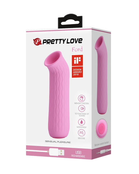 Pretty Love Ford Sucking Clitoral Vibrator 547 Light Pink