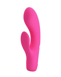 Pink silicone product on a white background