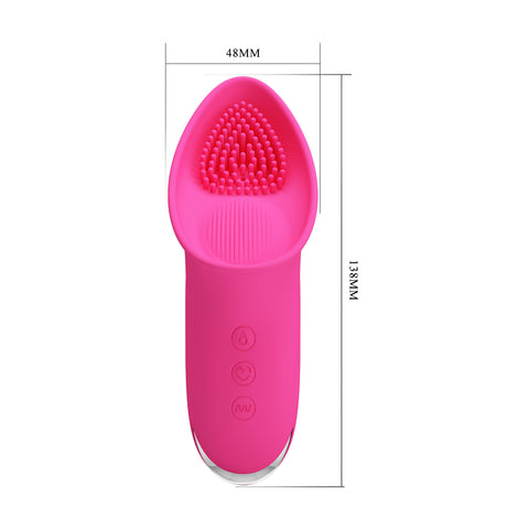 Pretty Love Isaac Clitoral Suction Vibe Pink