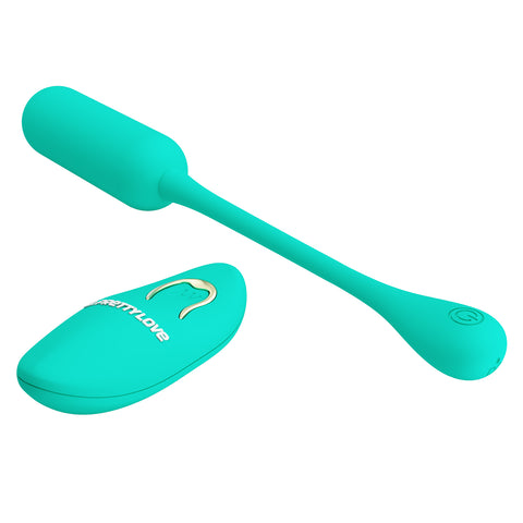 Pretty Love Lechies 5 Egg Vibrator Teal BI-014867W-A4