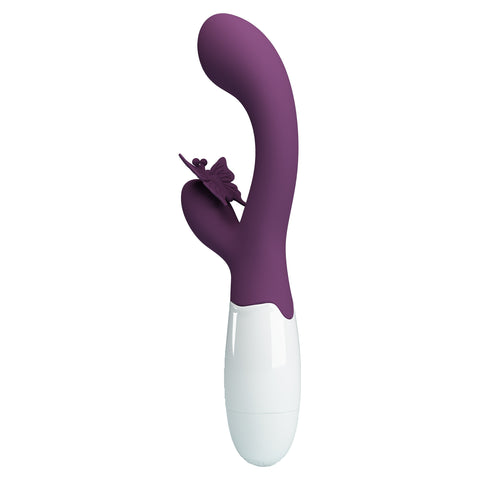 Pretty Love Butterfly Kiss Rabbit Vibrator BI-014927-A2