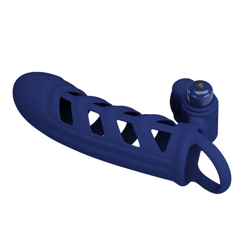 Pretty Love Altaf Silicone Vibrating Penis Sleeve BI-026237-3