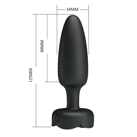 Pretty Love Tarion 1 Vibrating Butt Plug with LED Lights BI-040181