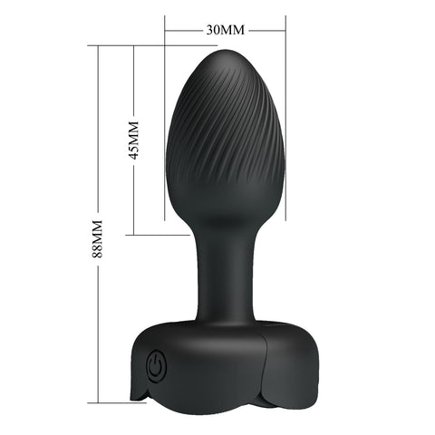 Pretty Love Olman 4 Vibrating Butt Plug with LED Lights BI-040184