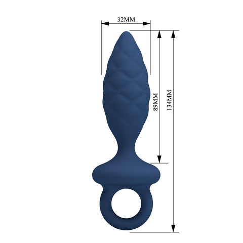 Mr Play Butt Plug With Loop M