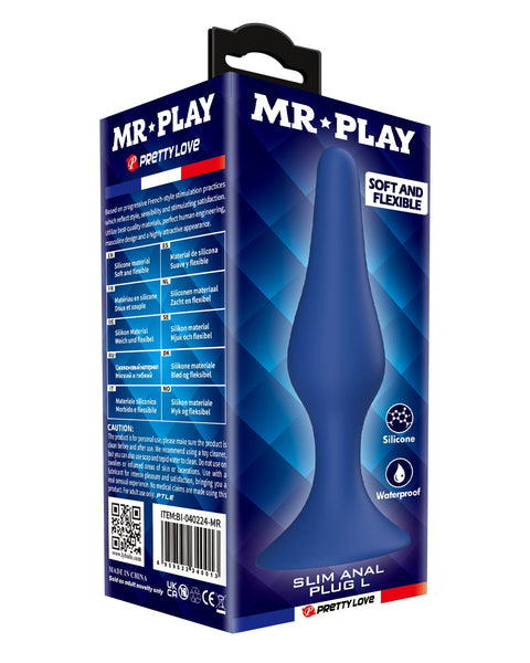 Mr Play Slim Anal Plug L
