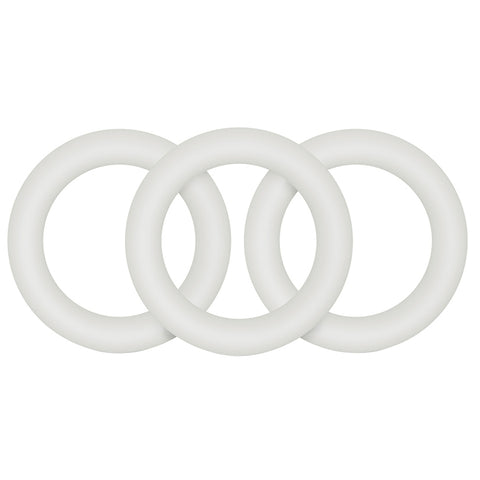 Performance VS2  Cockring 3 Pack Small White