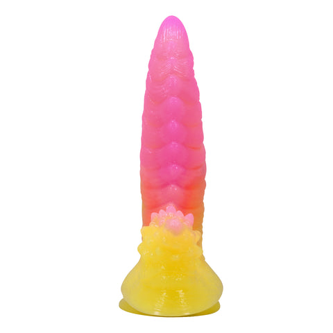 Power Monsters Flame Beast 8.8" Fantasy/Tentacle Dildo