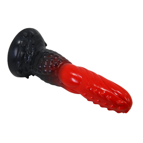 Power Monsters Fire Dragon 9.6" Fantasy/Tentacle Dildo