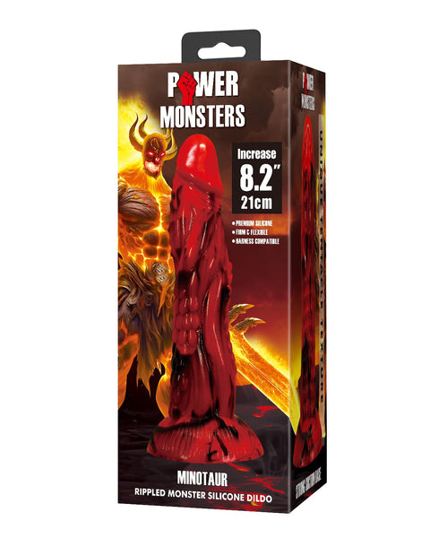 Power Monsters Minotaur 8.2" Fantasy/Tentacle Dildo