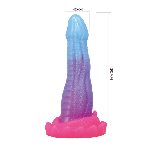 Power Monsters Void Python 8" Fantasy/Tentacle Dildo