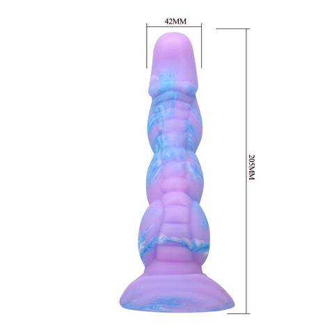 Power Monsters Alien 8" Fantasy/Tentacle Dildo