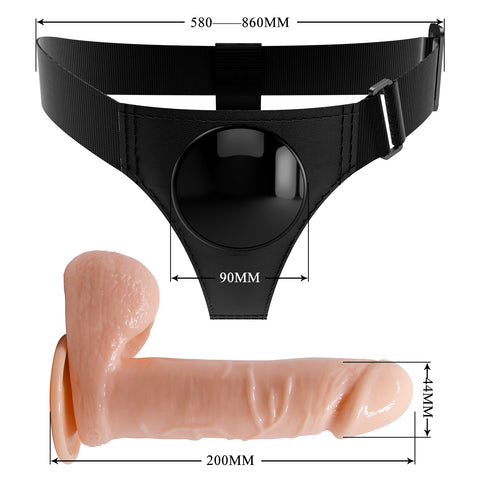 Pretty Love Tom Harness Brief BW-022090NR