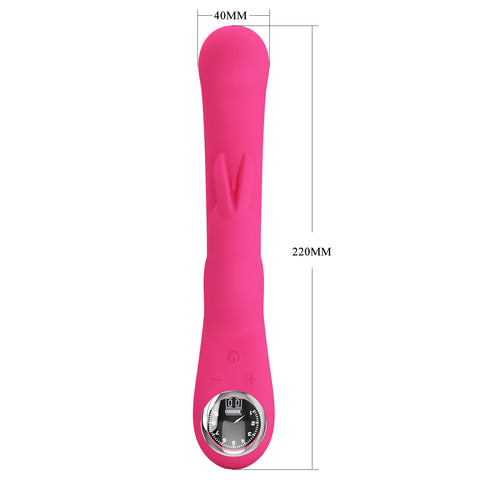 Pretty Love Lamar Rabbit Vibe BW-500004LED-1 Hot Pink