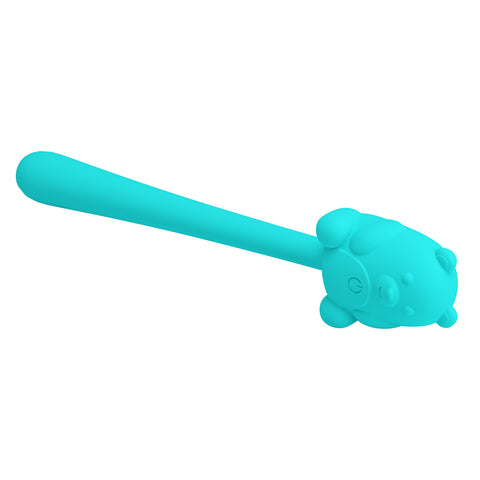 Pretty Love Cute Bear Vibrator Teal