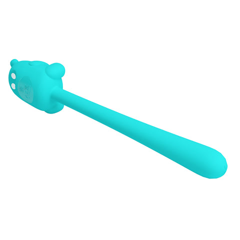 Pretty Love Cute Bear Vibrator Teal