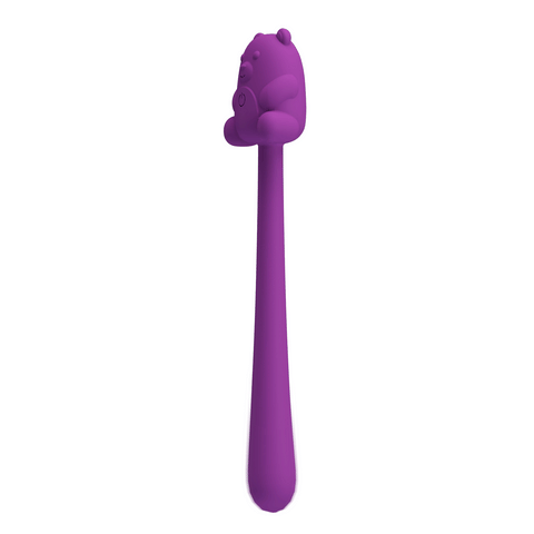 Pretty Love Cute Bear Vibrator Purple