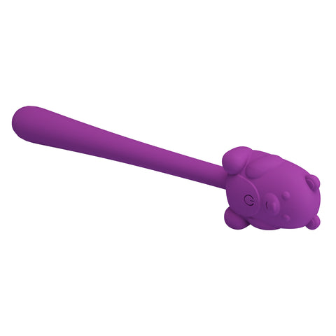 Pretty Love Cute Bear Vibrator Purple