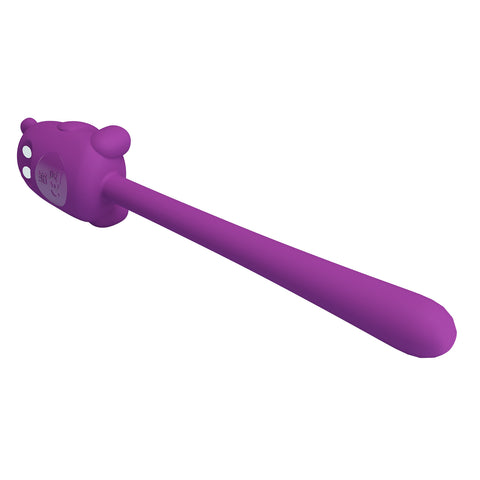 Pretty Love Cute Bear Vibrator Purple