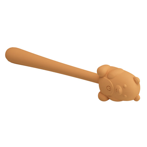 Pretty Love Cute Bear Vibrator Orange