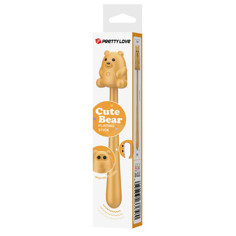 Pretty Love Cute Bear Vibrator Orange
