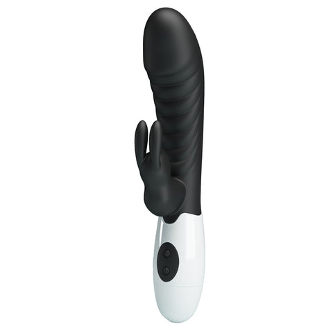 Pretty Love Naughty Bunny Rabbit Vibrator Black