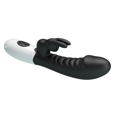Pretty Love Naughty Bunny Rabbit Vibrator Black