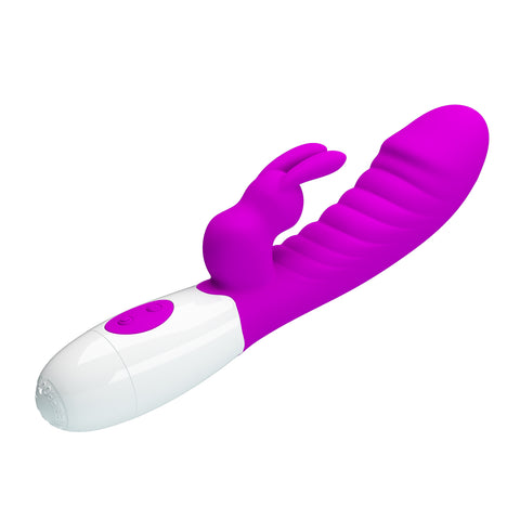 Pretty Love Naughty Bunny Rabbit Vibrator Purple