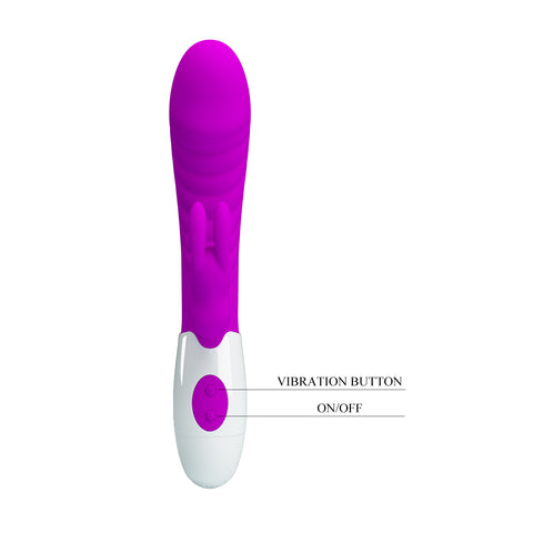 Pretty Love Naughty Bunny Rabbit Vibrator Purple