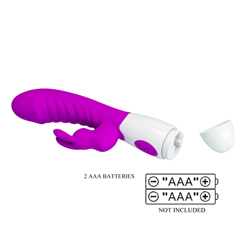 Pretty Love Naughty Bunny Rabbit Vibrator Purple