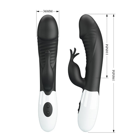 Pretty Love Rasmussen Rabbit Vibe Black