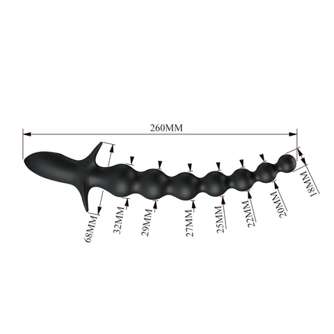 Pretty Love Rigdon Vibrating Anal Beads