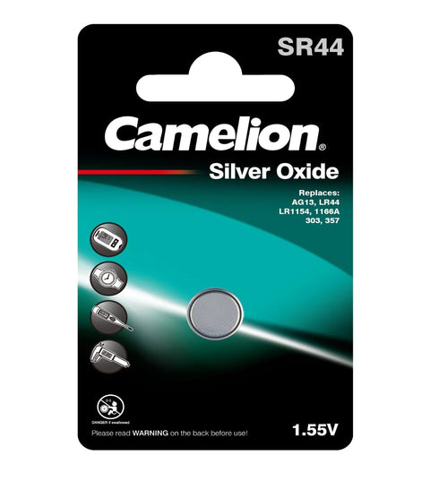 Camelion Silver Oxide SR44 Single