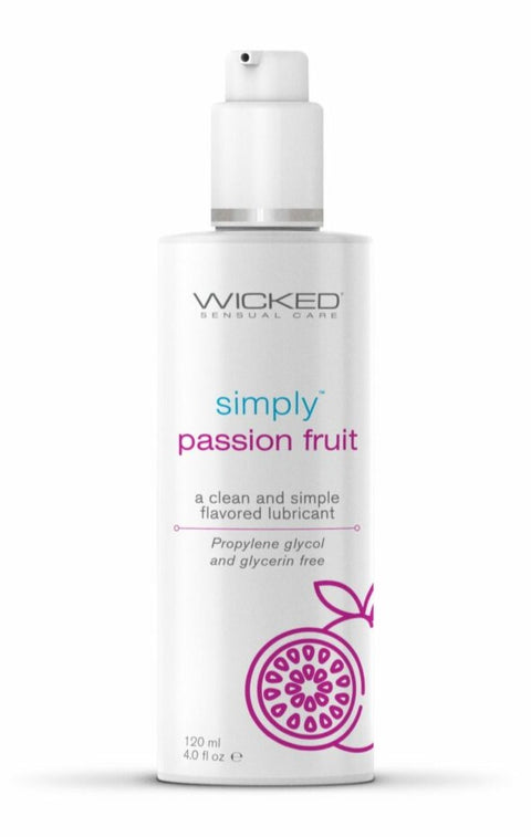 Wicked Simply Passionfriut Lube 4oz/120ml