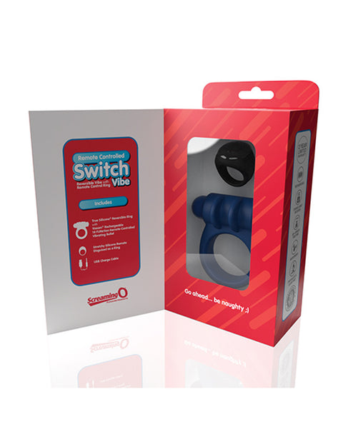 Screaming O Switch Vibe Ring Blue