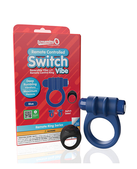 Screaming O Switch Vibe Ring Blue