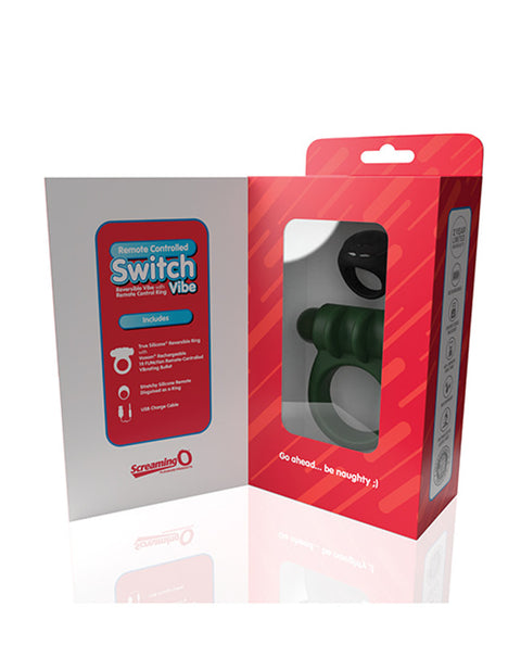 Screaming O Switch Vibe Ring Green
