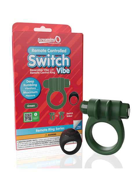 Screaming O Switch Vibe Ring Green