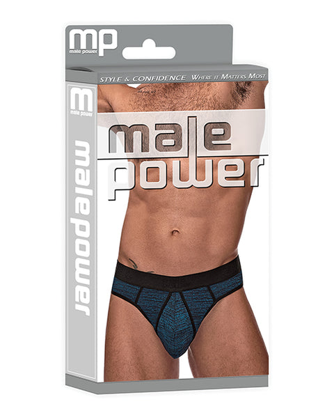 Male Power Perform Sport Thong Blue L/XL 421259