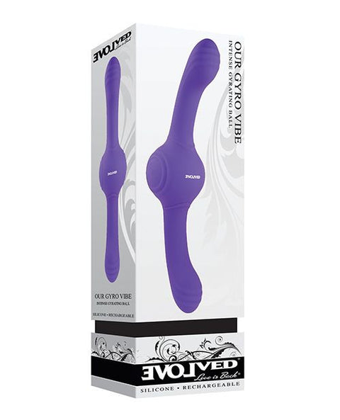 Evolved Our Gyro Powerful Dual-End Vibrator with Spinning Ball