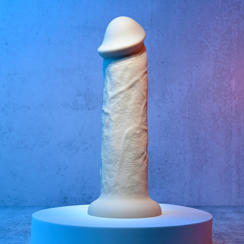Evolved 7" Girthy Vibrating Dong Light
