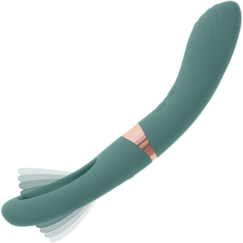 Evolved Chick Flick Dual Ended Flickering Tongue G-Spot Vibrator