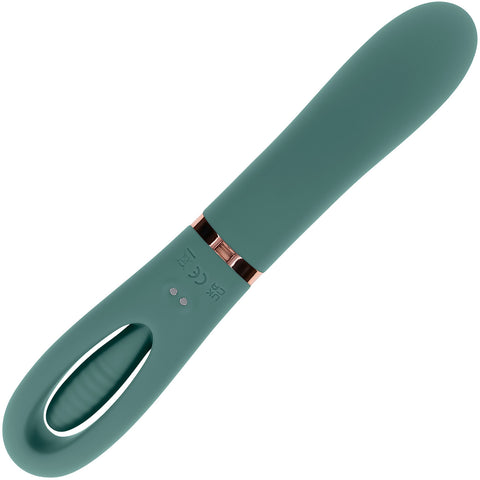 Evolved Chick Flick Dual Ended Flickering Tongue G-Spot Vibrator