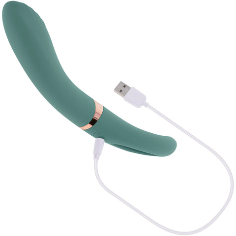 Evolved Chick Flick Dual Ended Flickering Tongue G-Spot Vibrator