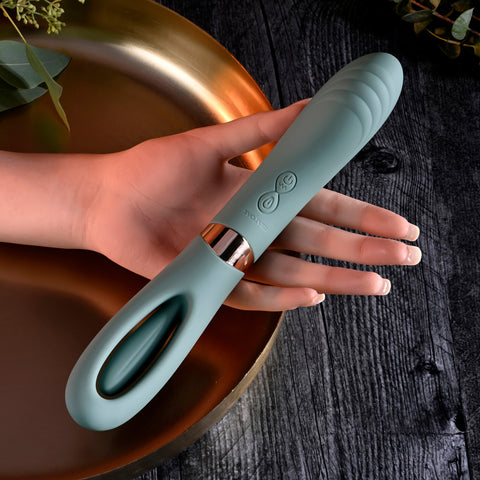 Evolved Chick Flick Dual Ended Flickering Tongue G-Spot Vibrator