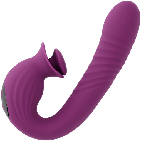 Evolved Deep Ecstasy Thrusting Clitoral G Spot Vibrator
