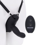 Evolved Come Closer G-Spot Strap On Vibrator with Harness