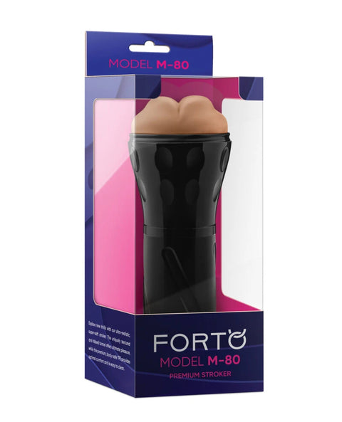 Forto Model M-80 Premium Stroker Mouth Tan