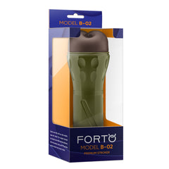 Forto Model B-02 Premium Stroker Butt Dark