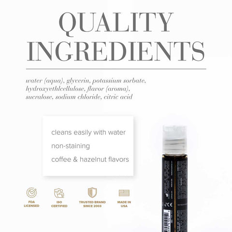 JO Gelato Hazelnut Espresso Flavoured Lube 60ml